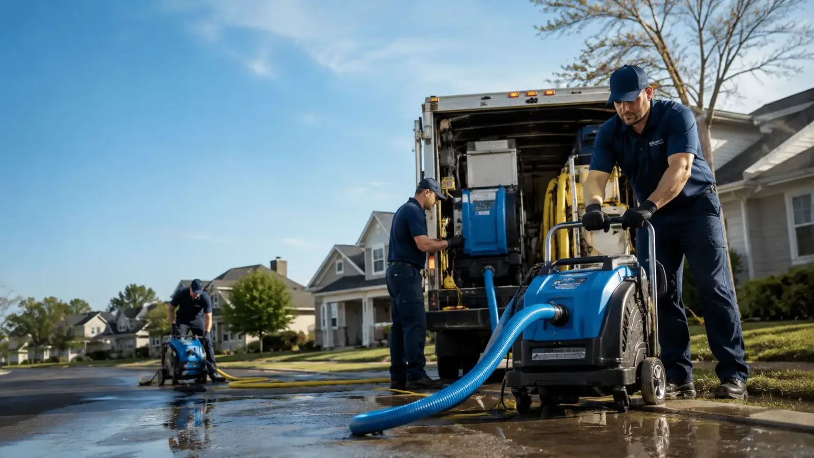Flood Damage Cleanup in Mount Calvary, WI